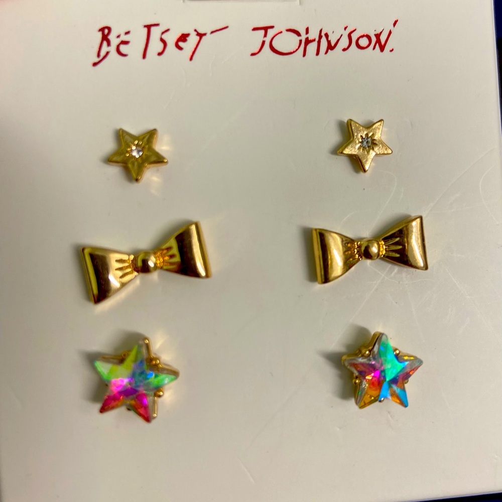 Betsey Johnson earrings